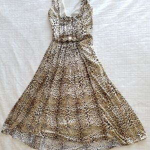 Roberto Cavalli leopard dress